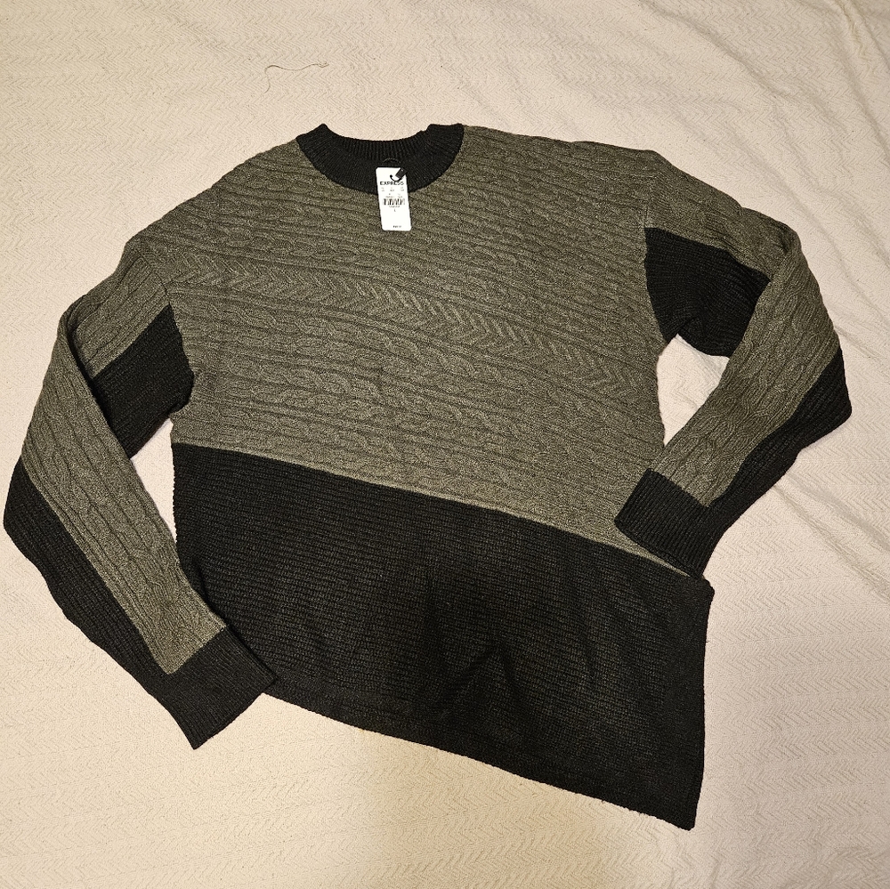 *Brand new* Express Asymmetrical sweater